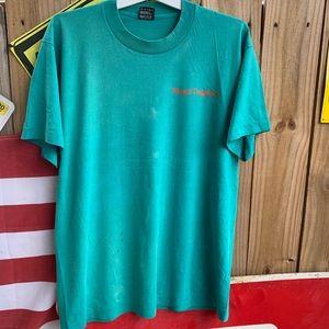 Vintage 90s Miami Dolphins RYS Minot League 1995 Football Champs T-shirt size L